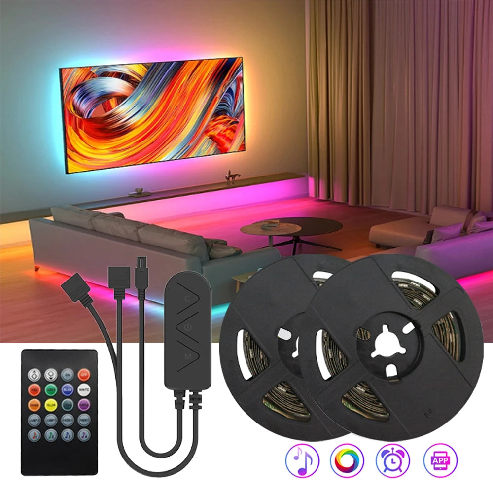 LED Lights Flexible Sync Color 9.8 ft