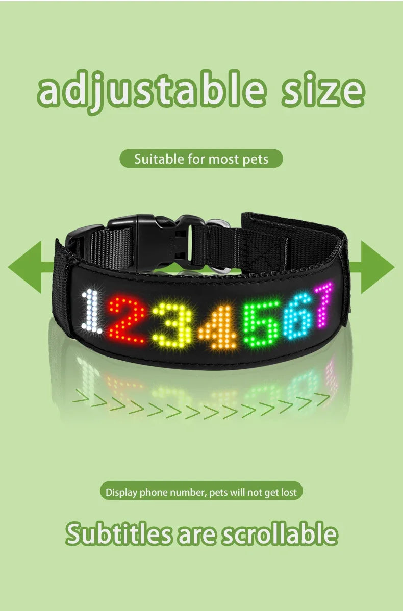 ComfyCar™ LED Dog/Cat Collars USB Rechargeable
