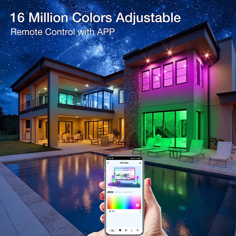 LED Lights Flexible Sync Color 9.8 ft