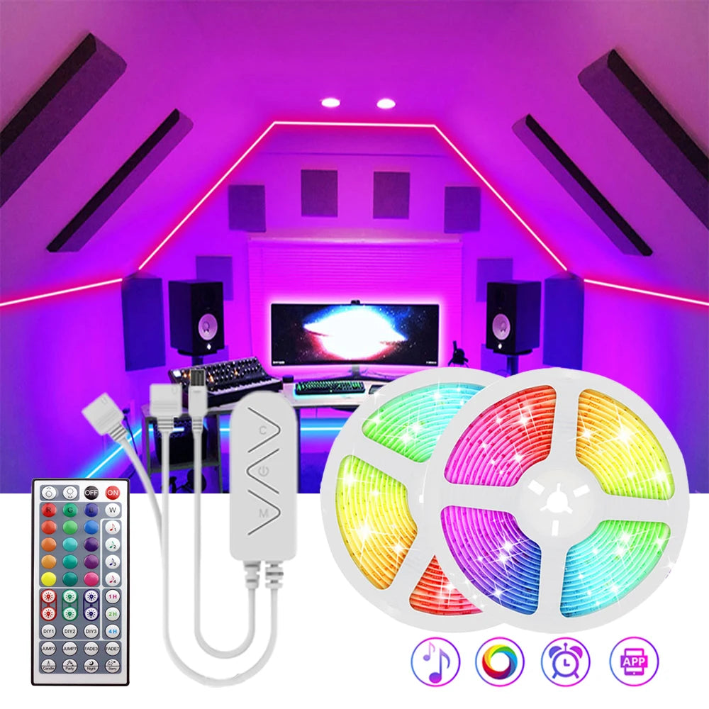 LED Lights Flexible Sync Color 9.8 ft