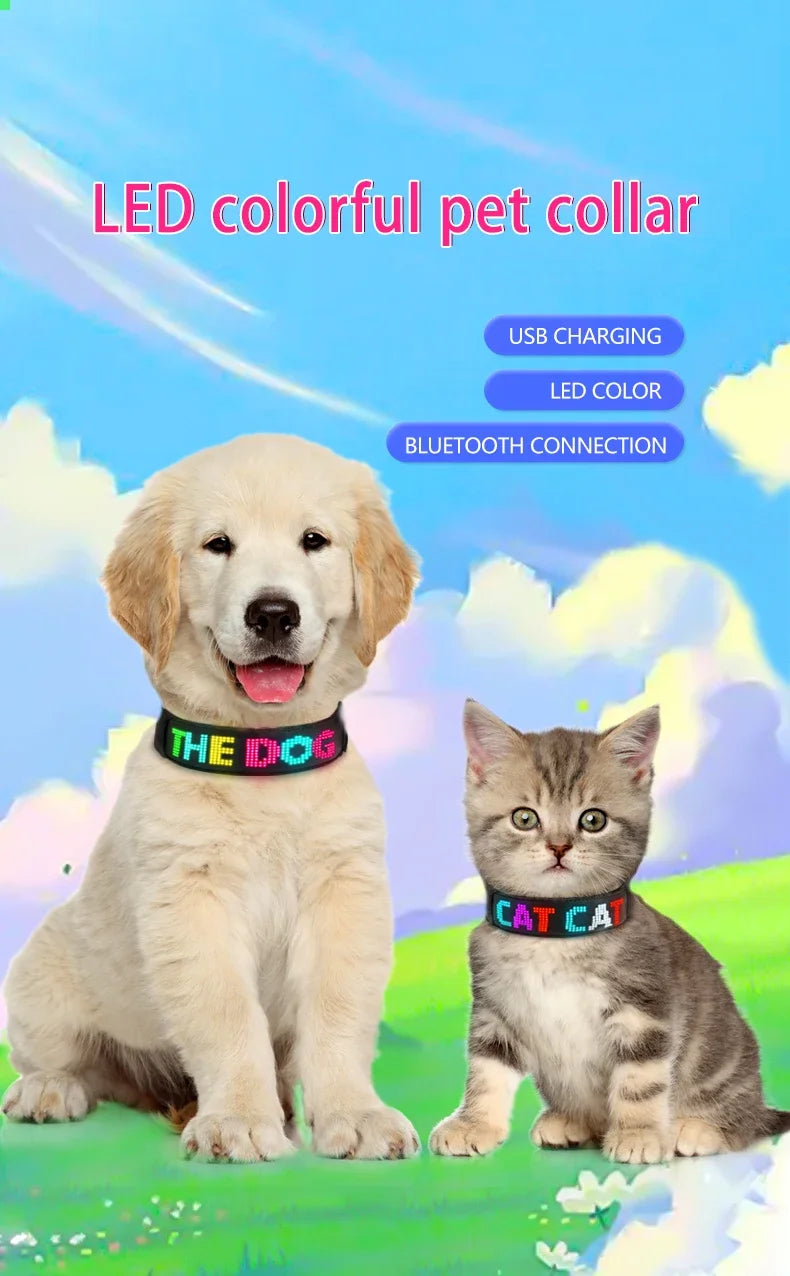 ComfyCar™ LED Dog/Cat Collars USB Rechargeable