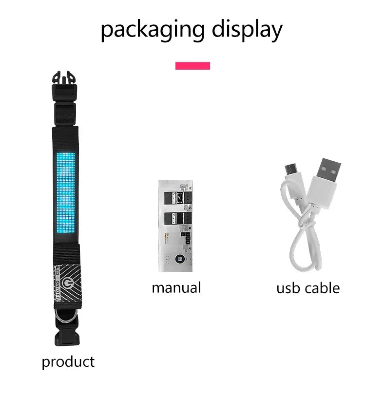 ComfyCar™ LED Dog/Cat Collars USB Rechargeable