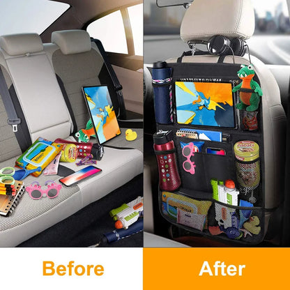 Car Seat Back Organizer Kids Kick Mats Protectors