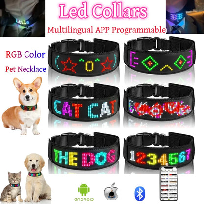 ComfyCar™ LED Dog/Cat Collars USB Rechargeable