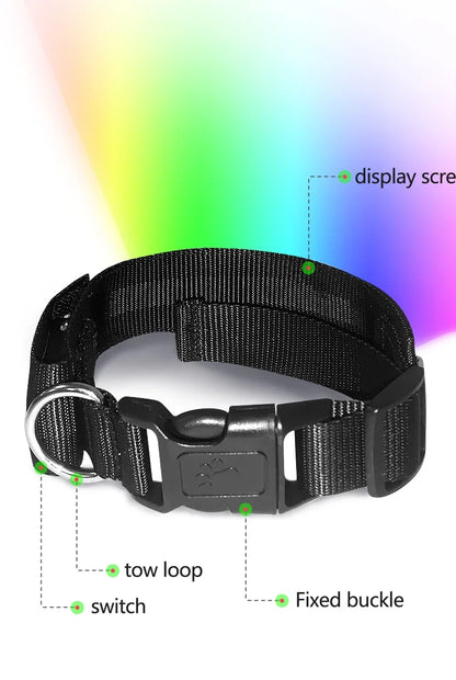 ComfyCar™ LED Dog/Cat Collars USB Rechargeable