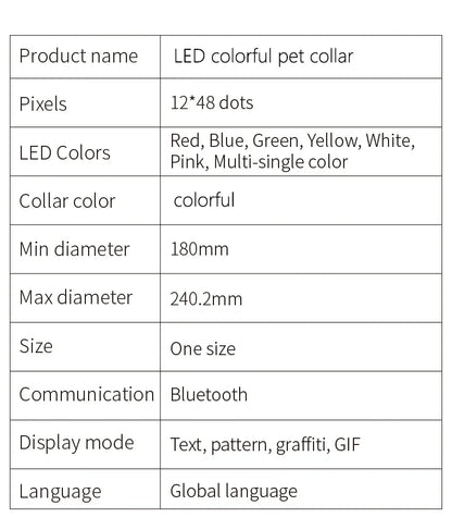 ComfyCar™ LED Dog/Cat Collars USB Rechargeable