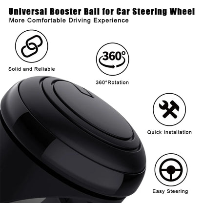 Universal 360° Steering Wheel Booster Knob